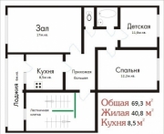 Продається трьох кімнатна квартира, Московська область, Чеховський район, селище Шарапова, вулиця Леніна, 5 поверх / 5 поверхового цегляного будинку поліпшеного планування, площа 61/45/10, с / в роздільний, два балкони, вся інфраструктура в крокової доступності