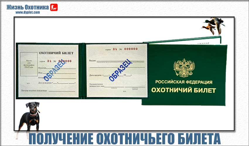 Не важко зрозуміти, що отримання мисливського квитка є обов'язковою процедурою для кожного громадянина Російської Федерації, який виявив бажання стати мисливцем