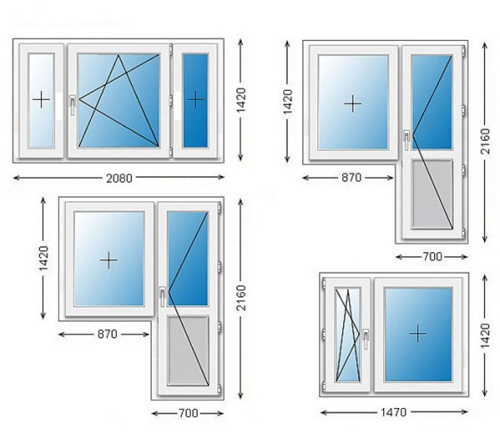 Практично всі виробники металопластикових віконних конструкцій здатні реалізувати будь-яке побажання клієнта - не залежно від необхідних параметрів і форм