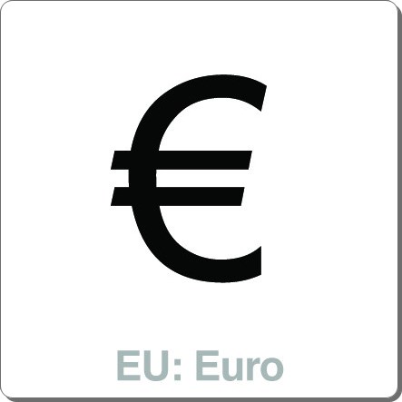 Євро (EUR) - єдина європейська валюта, ідея створення якої з'явилася вперше в 1979 р Однак в обіг євро був введений тільки в 2002 р в країнах, які є членами Європейського Союзу