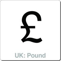 Фунт стерлінгів (GBP) - використовується з 1694 р Історично це найперша резервна валюта