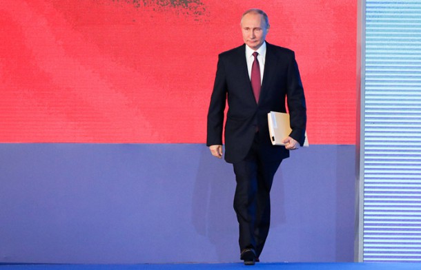 У четвер, за два з половиною тижні до президентських виборів, чинний глава Росії Володимир Путін звернувся з посланням Федеральним зборам