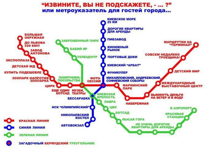 Кияни, тим часом, склали альтернативну схему майбутнього метро Києва: